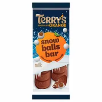 Terry's - Chocolate Orange Snowballs Bar 90 Gram