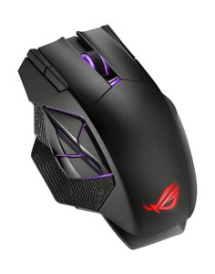 ASUS ROG Spatha X muis Rechtshandig RF Wireless+USB Type-A Optisch 19000 DPI