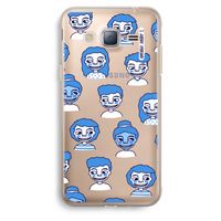 Gezichtjes: Samsung Galaxy J3 (2016) Transparant Hoesje