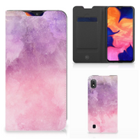 Bookcase Samsung Galaxy A10 Pink Purple Paint