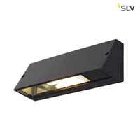SLV Pema®  Square ZWART wandlamp - thumbnail
