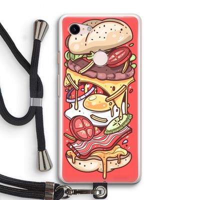 Diet Coke Please: Pixel 3 Transparant Hoesje met koord