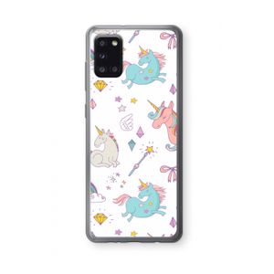 Fantasiewereld: Samsung Galaxy A31 Transparant Hoesje