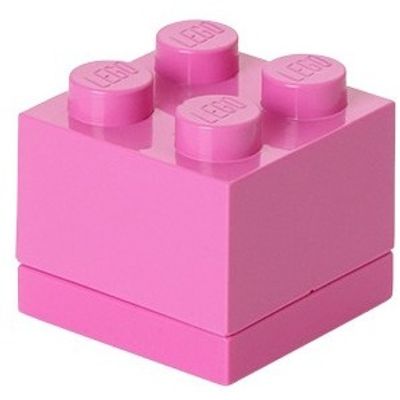 Room Copenhagen LEGO Mini Box Lunchbox 4 Roze opbergdoos