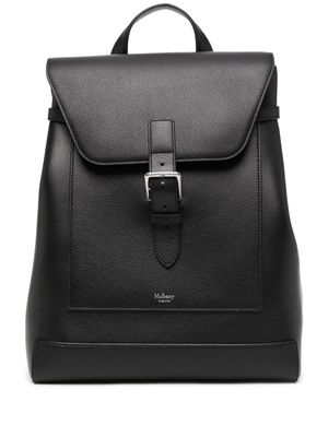 Mulberry sac à dos Chiltern à logo embossé - Noir
