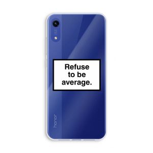 Refuse to be average: Honor Play 8A Transparant Hoesje