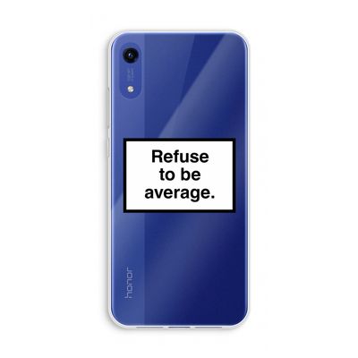 Refuse to be average: Honor Play 8A Transparant Hoesje