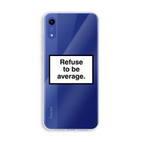 Refuse to be average: Honor Play 8A Transparant Hoesje