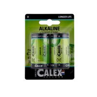 Calex batterijen D 2 stuks - thumbnail