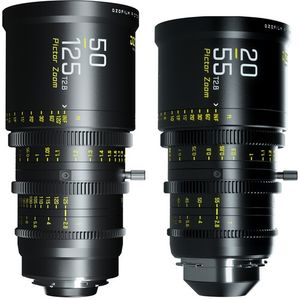 DZOFilm Pictor Zoom 20-55mm + 50-125mm set in hardcase