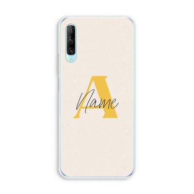 Amber Script: Huawei P Smart Pro Transparant Hoesje