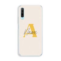 Amber Script: Huawei P Smart Pro Transparant Hoesje