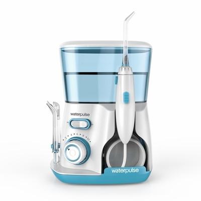 Waterpulse V300 800 ml orale irrigatie tandheelkundige flosser mondhygiëne water flossing schonere plug type: UK (groen)