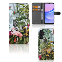 Telefoonhoesje met Pasjes voor Samsung Galaxy A15 Jungle - thumbnail