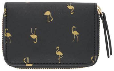 HEMA Portemonnee 8x11 Flamingo HEMA Portemonnee 8x11 Flamingo