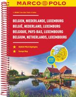 Wegenatlas België, Nederland, Luxemburg - Benelux | Marco Polo - thumbnail