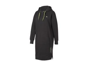 CRIVIT Dames hoodiejurk (Zwart, XS (32/34))