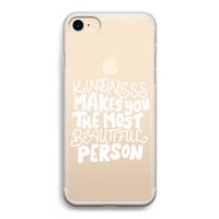 The prettiest: iPhone 7 Transparant Hoesje
