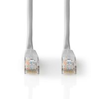 Nedis CAT5e Netwerkkabel | U/UTP | RJ45 Male | RJ45 Male | 3.00 m | Rond | PVC | Grijs | Label - CCGL85101GY30 - thumbnail