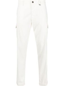 Canali pantalon droit à poches cargo - Blanc