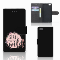 Huawei Ascend P8 Lite Leuk Hoesje Boho Stay Wild