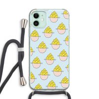 Citroenen: iPhone 11 Transparant Hoesje met koord