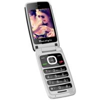 Onestyle Silver Plus Clamshell telefoon Zilver