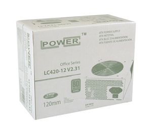 LC-Power LC420-12 V2.31 power supply unit 350 W 20+4 pin ATX ATX Grijs