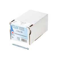 Kozijnschroef QZ geg 7.5x72 ck t25 Kozijnschroef QZ geg 7.5x72 ck t25