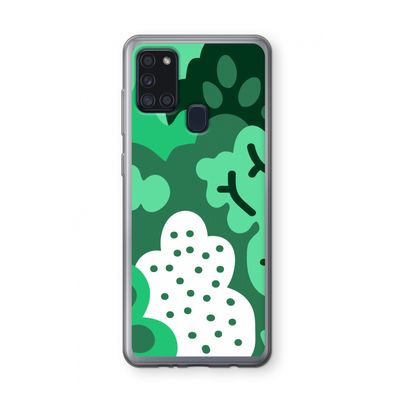 Bushes: Samsung Galaxy A21s Transparant Hoesje