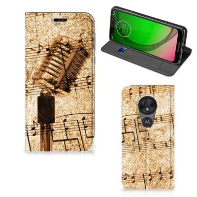 Motorola Moto G7 Play Stand Case Bladmuziek Motorola Moto G7 Play Stand Case Bladmuziek