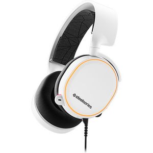 , Arctis 5 Headset (2019 Edition) (White) (PC / PS4 / Xbox One / Mobile / VR)