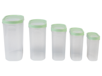 SILVERCREST 5 Voorraadbussen (Mint)