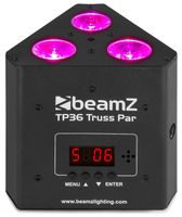 BeamZ TP36 Discolaserprojector Zwart Geschikt voor gebruik binnen - thumbnail