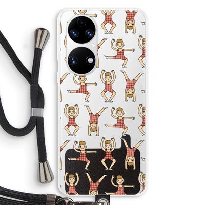 Gymboys: Huawei P50 Transparant Hoesje met koord