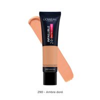 L’Oréal Paris Make-Up Designer Infaillible 24H Matte Cover 290 Ambre Doré – Langhoudende matte foundation met SPF 18 – 35 ml - thumbnail