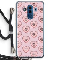 Chicks before dicks: Huawei Mate 10 Pro Transparant Hoesje met koord