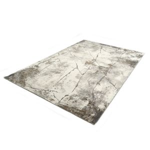 Marmer Design Vloerkleed - Ibiza 607-95 Earth - Grijs-Beige-160 x 230 cm