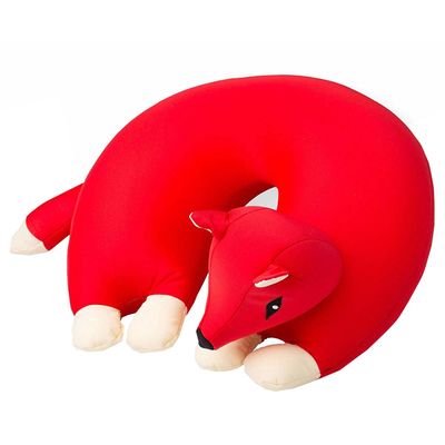 Cuddlebug Nekkussen Fox 30 X 30 Cm Rood Cuddlebug Nekkussen Fox 30 X 30 Cm Rood