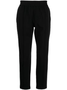 Emporio Armani pantalon de jogging à taille élastiquée - Noir