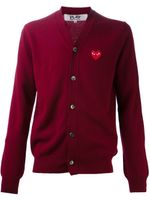 Comme Des Garçons Play cardigan classique - Rouge - thumbnail