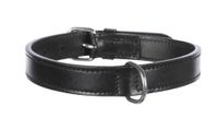 TRIXIE 18251 Zwart Echt leer Medium Hond Standaard halsband