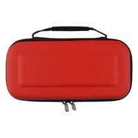 Basey Hoes voor Nintendo Switch OLED Case Hoes Hard Cover - Carry Case Voor Nintendo Switch OLED - Rood
