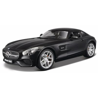 Modelauto/speelgoedauto Mercedes AMG GT - zwart - schaal 1:18