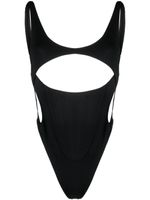 Mugler body à découpes - Noir