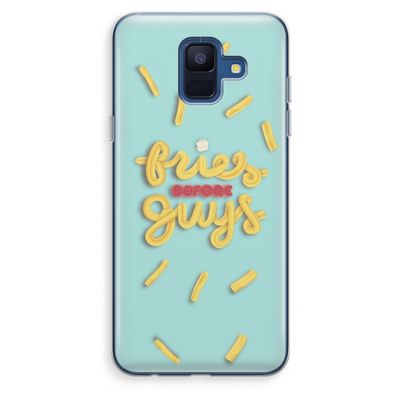 Always fries: Samsung Galaxy A6 (2018) Transparant Hoesje