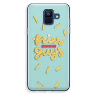 Always fries: Samsung Galaxy A6 (2018) Transparant Hoesje