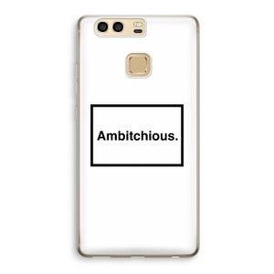 Ambitchious: Huawei P9 Transparant Hoesje