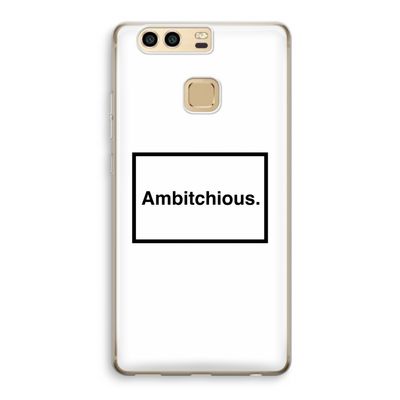 Ambitchious: Huawei P9 Transparant Hoesje
