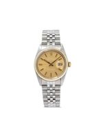 Rolex montre Datejust 36 mm pre-owned - Or